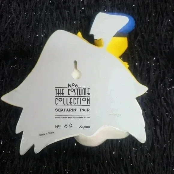 Warner Brothers Sylvester and Tweety Bird 1995 Seafairn' Pair Wall Plaque